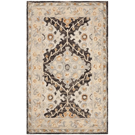 Safavieh Aspen 3 x 5 ft. Rectangle Area Rug - Beige & Brown APN304A-3